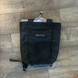 Marmot Black and Gray Men's Backpack